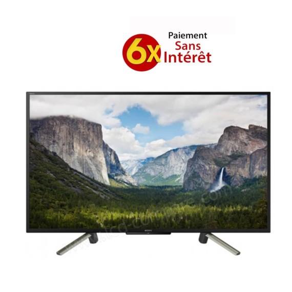 Téléviseur SONY 50" LED Smart Full HD - Noir (KDL-50WF665)