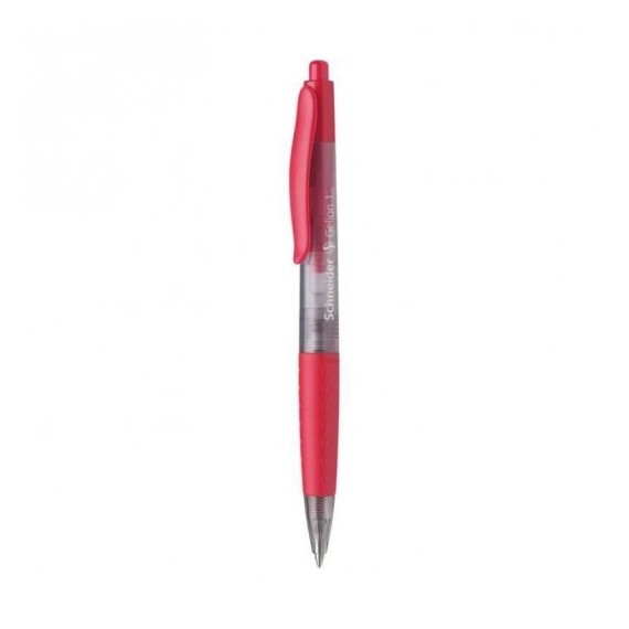 Stylo A Bille Schneider Gel Gelion 1 Rouge