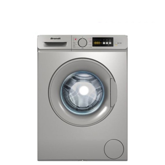 Lave Linge Frontale BRANDT BLF742S 7KG - Silver