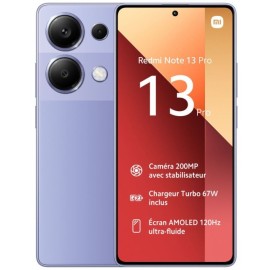 Smartphone XIAOMI Redmi Note 13 Pro12GO 512GO - Violet