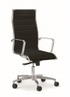 Fauteuil Gts GM Noir En Cuir- Chez Oxtek