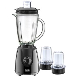 Blender BLACK DECKER 400W 1.5L Avec 2 Moulins BX440-B5