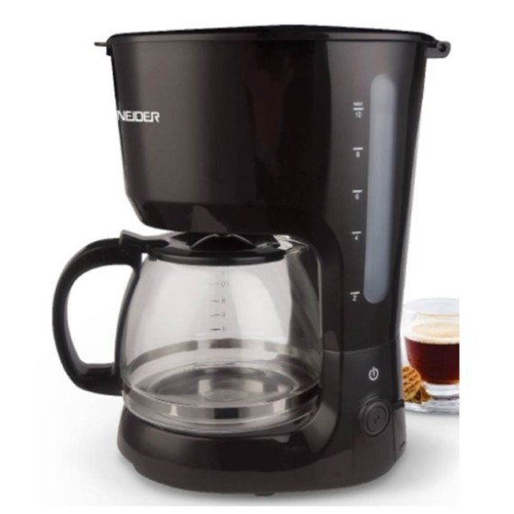 Cafetière Électrique SCHNEIDER SCHCM12 750W - Noir