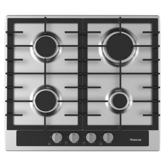 Plaque De Cuisson FOCUS F4002XS 60Cm - Inox - Chez Oxtek