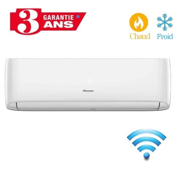 Climatiseur  HISENSE 9000BTU CHAUD / FROID SMART