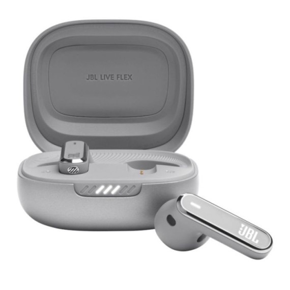 Écouteurs sans fil  JBL LIVE FLEX - SILVER