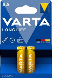 2x Piles AA Varta LongLife LR6BP2