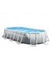 Piscine Prism Frame ovale 6.10 x 3.05 x 1.22 m - Intex