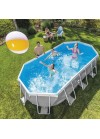 Piscine Prism Frame ovale 5.03 x 2.74 x 1.22 m