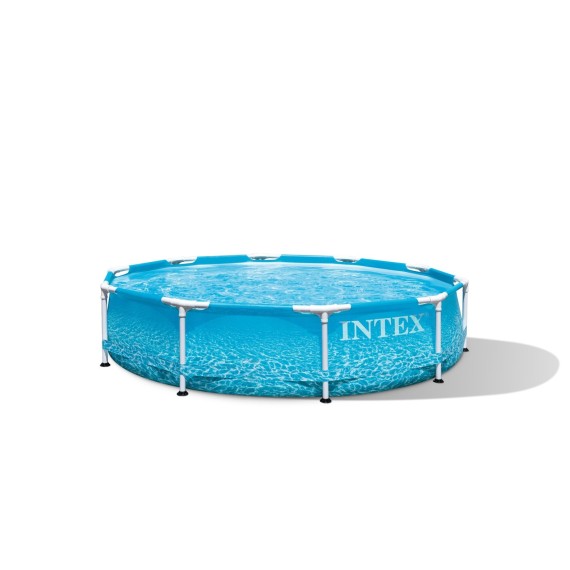 Piscine hors-sol Metal Frame Beachside ronde 305 x 76 cm