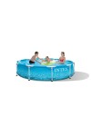 Piscine hors-sol Metal Frame Beachside ronde 305 x 76 cm