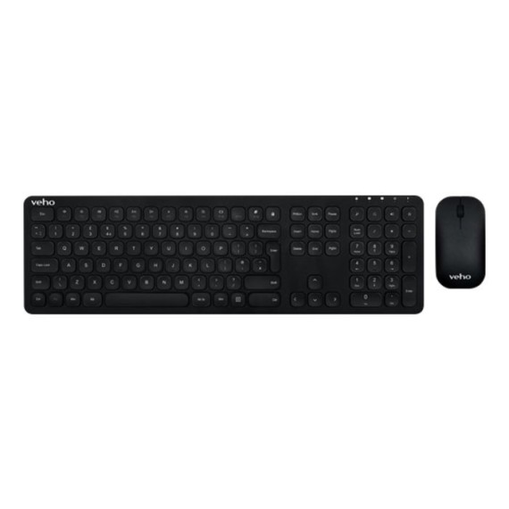 Ensemble Clavier Et Souris Sans Fil VEHO VHK-001-WZ1 - Noir