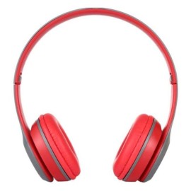 Casque Stéréo Sans Fil P47 Bluetooth - Rouge