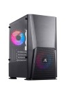 Boitier gamer redragon rinos gc-590 2fan argb m-atx - noir