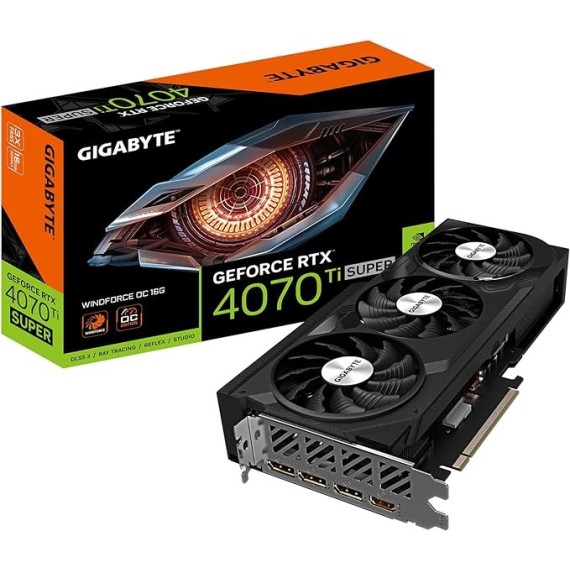 Gigabyte geforce rtx 4070 ti super windforce oc 16g