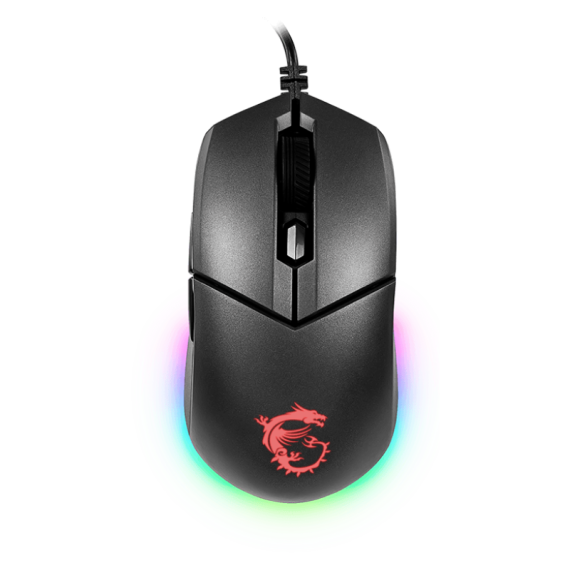 Souris Filaire GAMING MSI CLUTCH GM11 / RGB / Noir