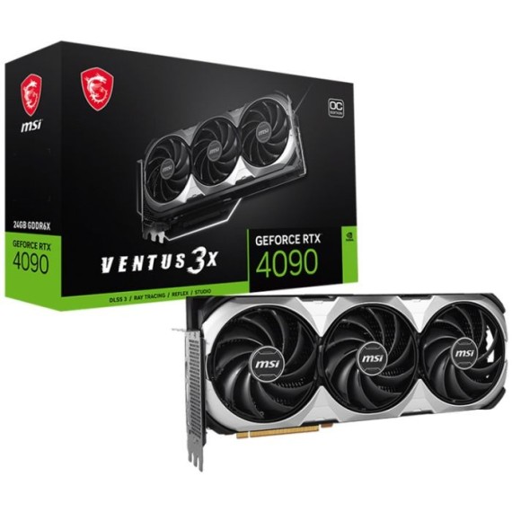 Carte graphique MSI GeForce RTX 4090 Ventus 3X E 24Go OC