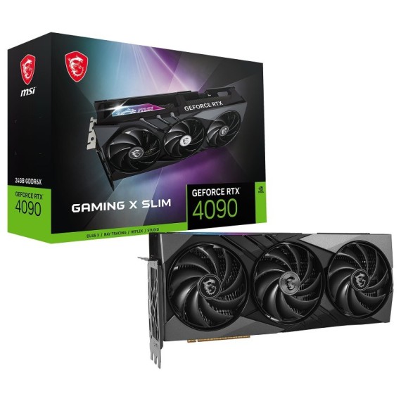 MSI GeForce RTX 4090 Gaming X Slim 24G

MSI GeForce RTX 4090 Gaming X Slim 24G