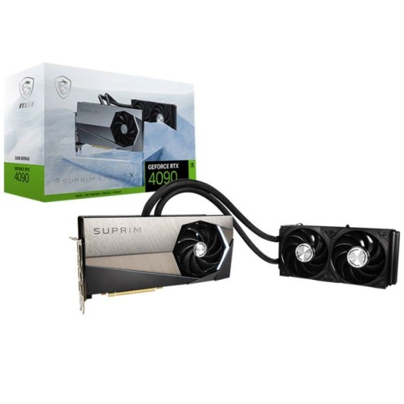 Carte graphique MSI GeForce RTX 4090 Suprim Liquid X 24Go