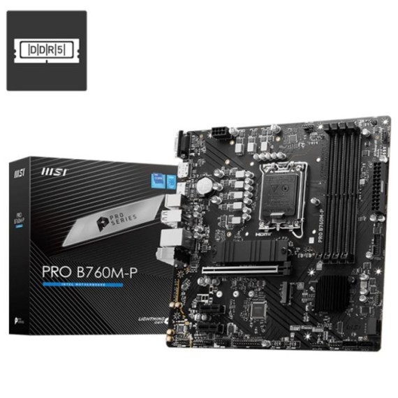 Carte mère msi pro b760m-p ddr5