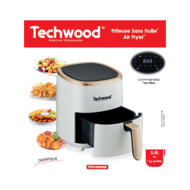 Friteuse Sans Huile TECHWOOD TFR-350SHD 1200W