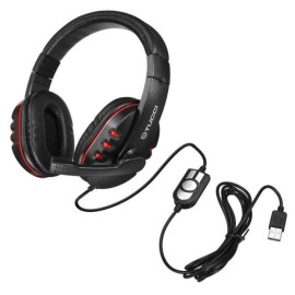 Micro Casque Gamer TUCCI Q3 USB - Noir