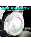 Micro Casque  Gamer SPIRIT OF GAMER PRO H8 LED RGB - Blanc