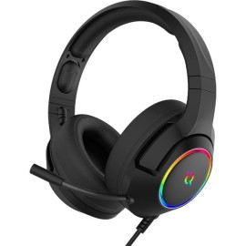 Micro Casque Gamer Filaire AQIRYS VEGA RGB - Noir