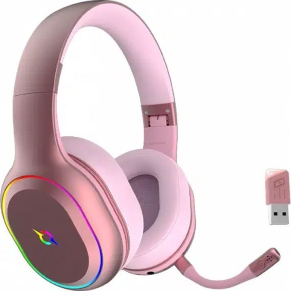 Casque Micro GAMER AQIRYS Lyla Double Mode - Rose