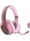 Casque Micro GAMER AQIRYS Lyla Double Mode - Rose