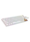 Clavier Gamer Mécanique AQIRYS MIRA 100% Anti-Ghosting RGB - Blanc