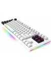 Clavier Gamer Mécanique AQIRYS ALUDRA TKL100% Anti-Ghosting RGB - Blanc