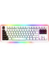 Clavier Gamer Mécanique AQIRYS ALUDRA TKL100% Anti-Ghosting RGB - Blanc