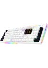 Clavier Gamer Filaire AQIRYS ALUDRA RGB - Blanc