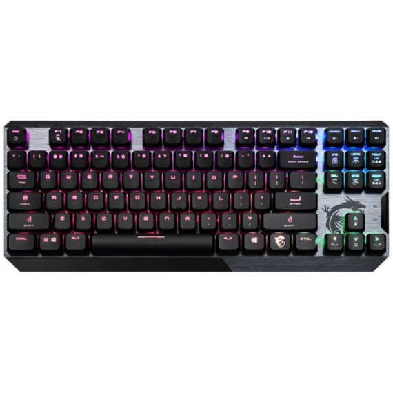 Clavier Mécanique Gamer Filaire MSI Vigor GK50 Low Profile TKL RGB