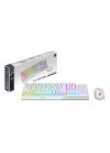 Ensemble Clavier Souris Gamer MSI VIGOR GK30 + CLUTCH GM11 / Blanc