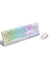 Ensemble Clavier Souris Gamer MSI VIGOR GK30 + CLUTCH GM11 / Blanc