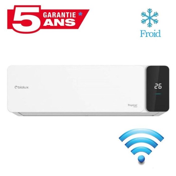 Climatiseur BIOLUX Tropicalisé 12000BTU Froid Smart - Garantie 5 ans