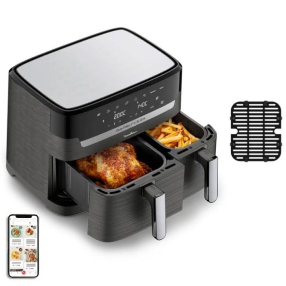 Friteuse Sans Huile MOULINEX EZ905B20 2450Watts - Noir