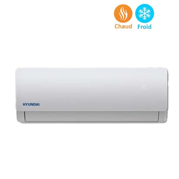 Climatiseur Hyundai 9000 BTU ON/OFF Chaud