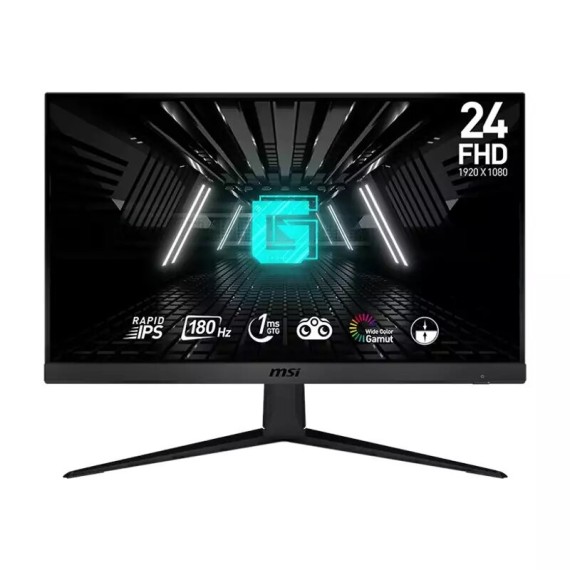 Ecran Gamer MSI G2412F 24'' Fast IPS FHD, 180 HZ, 1 Ms