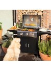 Barbecue a Gaz LIVOO DOC279 3 bruleurs - Noir