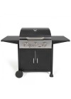 Barbecue a Gaz LIVOO DOC279 3 bruleurs - Noir