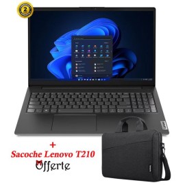 PC Portable LENOVO V15 G4 IRU i5 13è Gén 8Go 256Go SSD - Noir