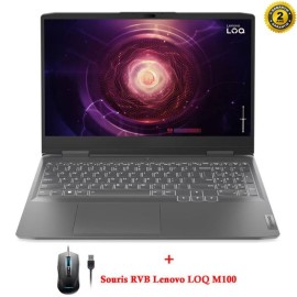 PC Portable Gamer LENOVO LOQ 15APH8 AMD RYZEN 7 24Go RTX 3050 - Gris