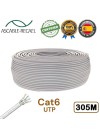 Câble réseau informatique ASCABLE-RECAEL - CAT6 UTP - Certifié - 100% Cuivre - 305 mètres