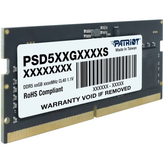 Patriot Signature Line SoDIMM DDR5 CL40  tunisie