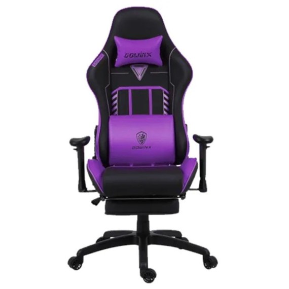 Chaise Gaming Dowinx LS6670 Avec Accoudoirs Violet