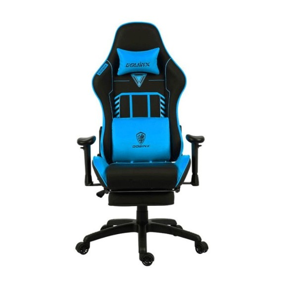 Chaise Gamer Dowinx LS6670 Avec Accoudoirs Bleu