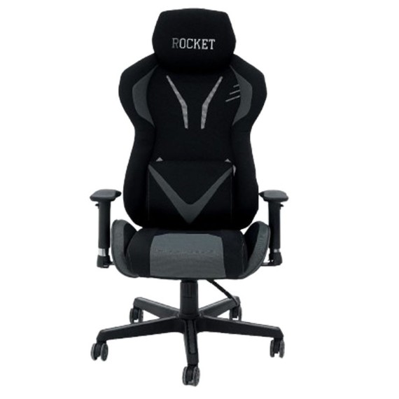 Chaise Gaming Rocket Inclinable 180° Gris